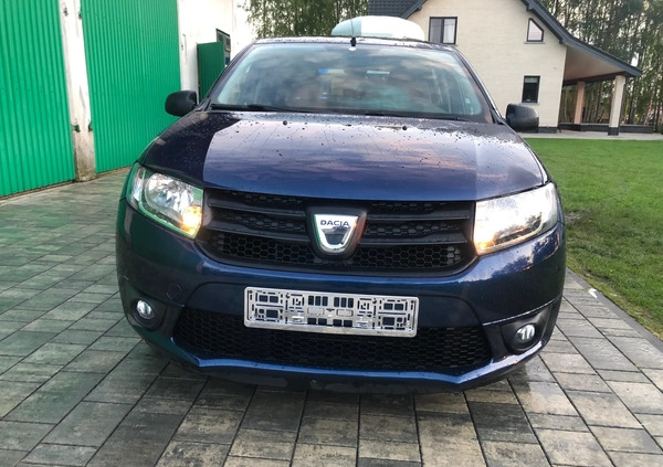 Dacia Sandero cena 21700 przebieg: 95000, rok produkcji 2016 z Siemiatycze małe 211